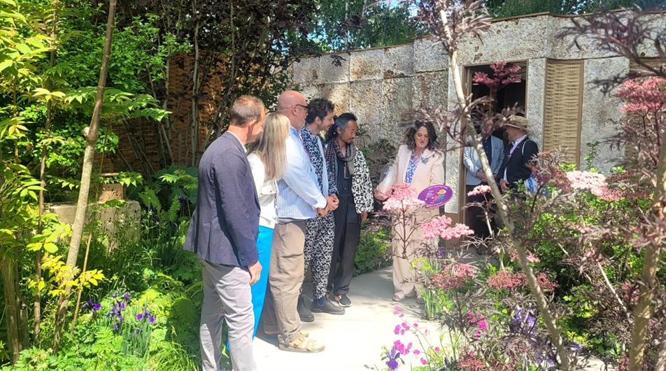 The Avanade Intelligent Garden at Chelsea Flower Show 2025 - Credit: The Outdoor Room 